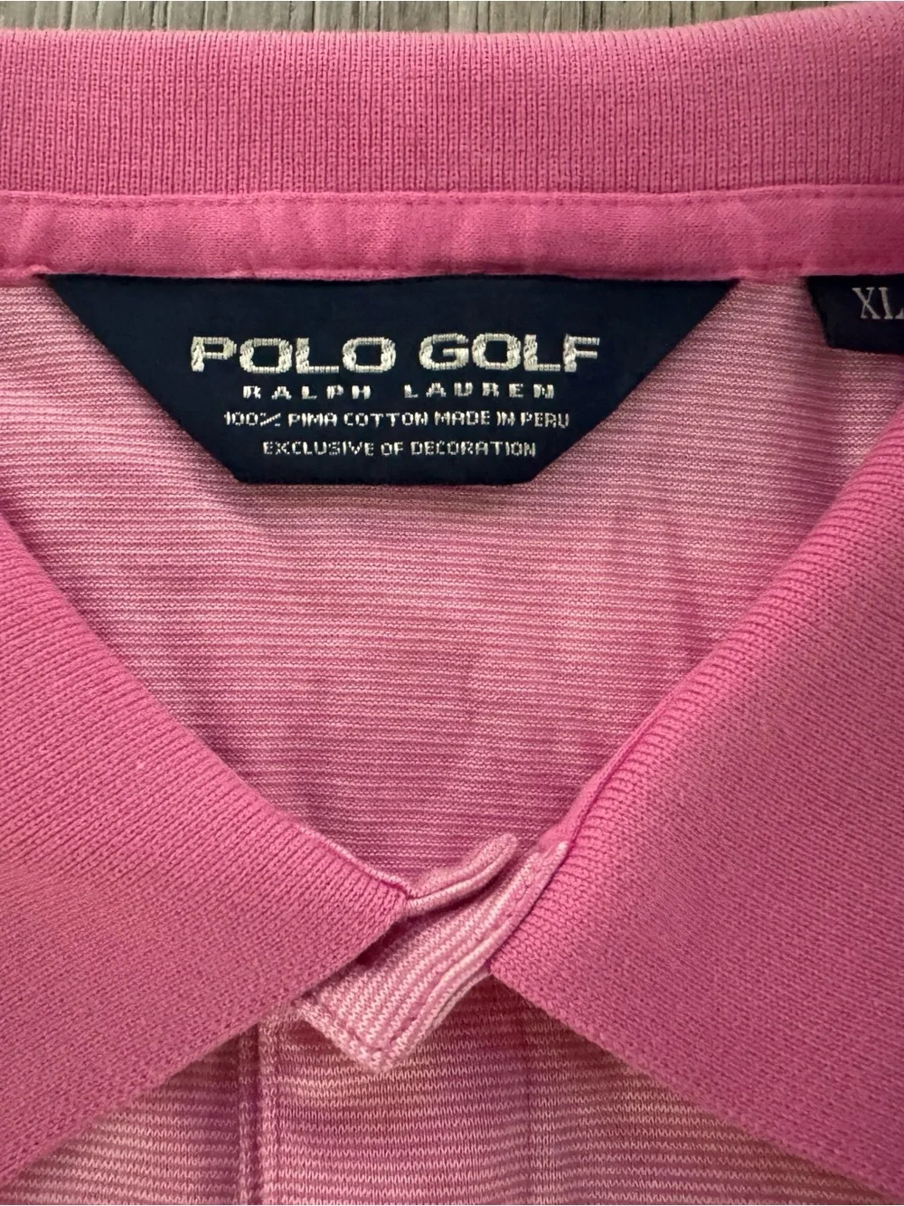 Ralph Lauren Pink Polo Shirt with Embroidered Pony